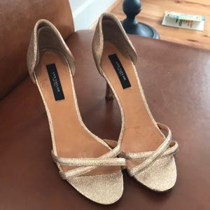 Ann Taylor Rose Gold heels